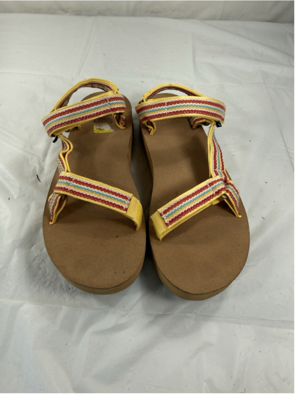 Teva Midform Universal Woven Sandals Coconut/Tanzine Women's Size 9 Medium - Picture 12 of 16